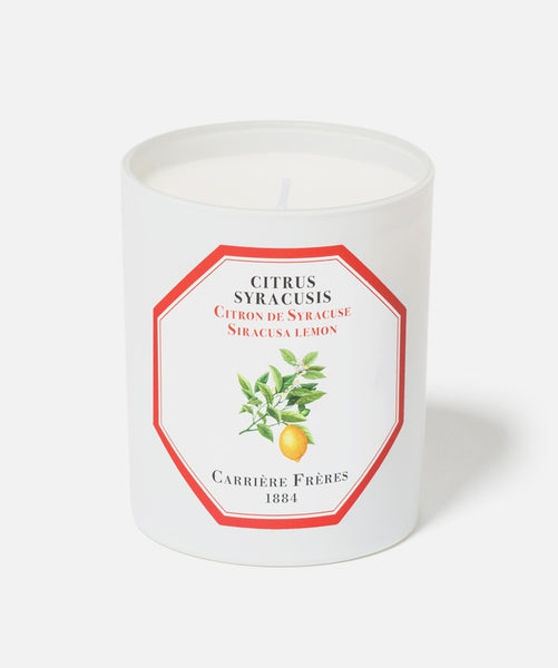 Carrière Frères Candle, lemon